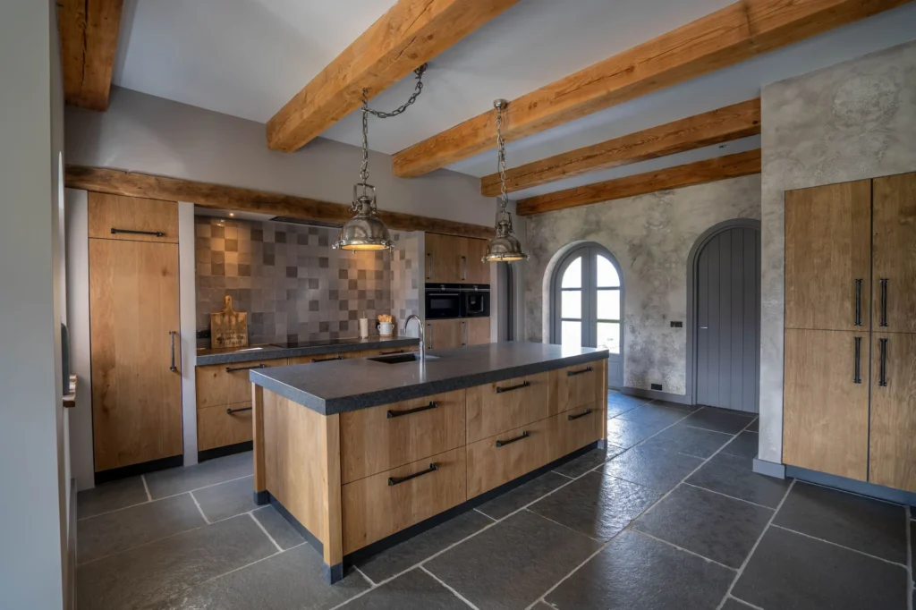 Houten Keuken Landelijk Modern